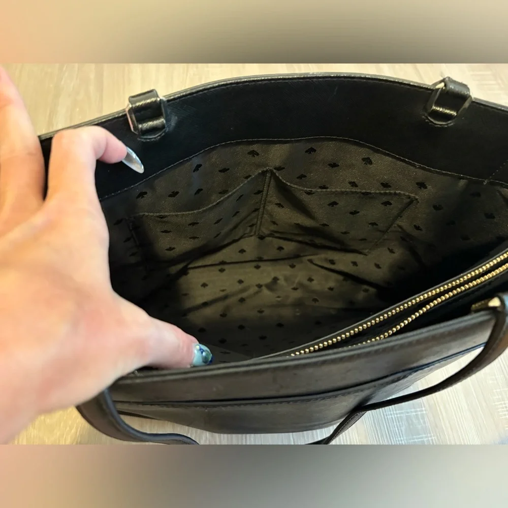 Kate Spade New York Black Staci Large Laptop Tote